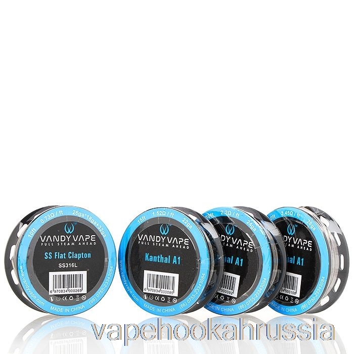 Vape Russia Vandy Vape Specialty катушки с проволокой Ka1 Fused Clapton - 24ga*2(=)+32ga - 10 футов - 1,16 Ом